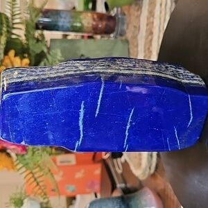 Super High Quality Lapis Lazuli Crystal Tower 6.8" X 3.0" 2.4 lbs